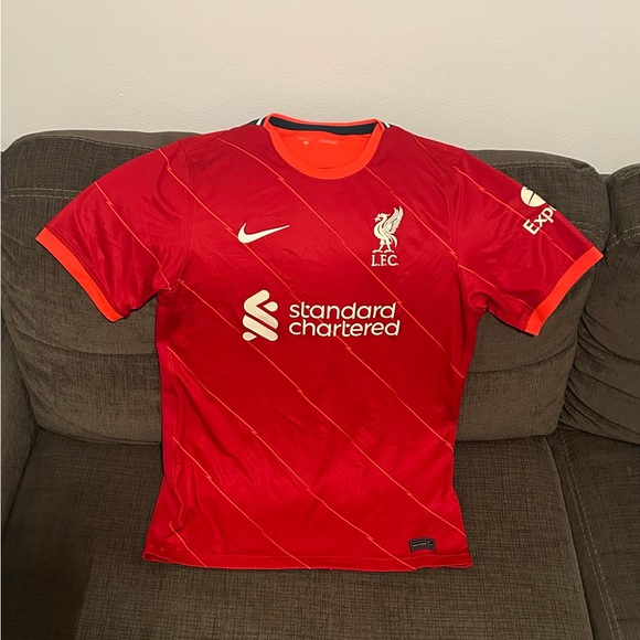 Nike Authentic Liverpool FC 2021 Soccer DB2560-688 Jersey Men's Sz: M